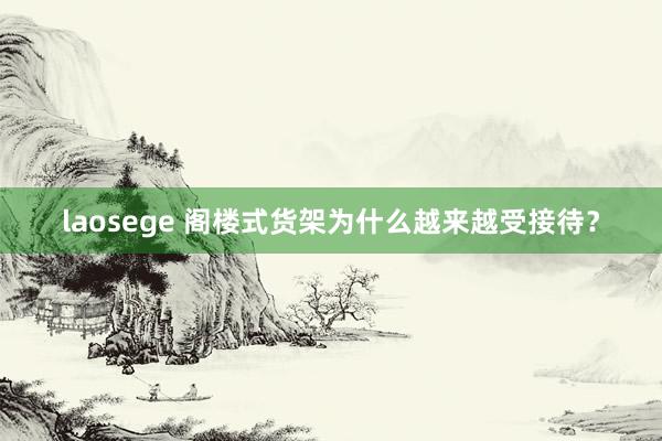 laosege 阁楼式货架为什么越来越受接待？