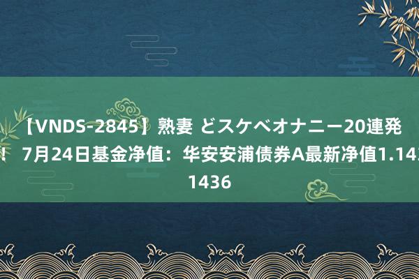 【VNDS-2845】熟妻 どスケベオナニー20連発！！ 7月24日基金净值：华安安浦债券A最新净值1.1436