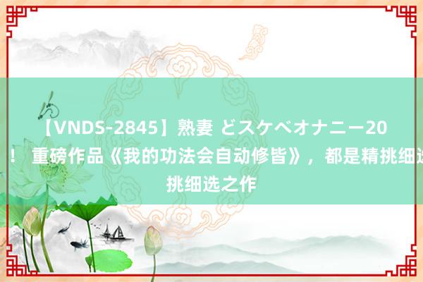 【VNDS-2845】熟妻 どスケベオナニー20連発！！ 重磅作品《我的功法会自动修皆》，都是精挑细选之作