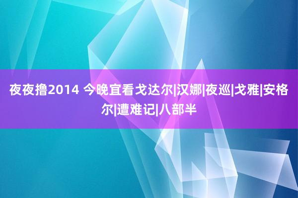 夜夜撸2014 今晚宜看戈达尔|汉娜|夜巡|戈雅|安格尔|遭难记|八部半